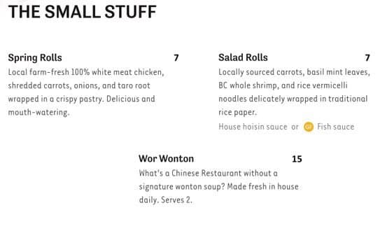 Menu of Grain of Rice photo3