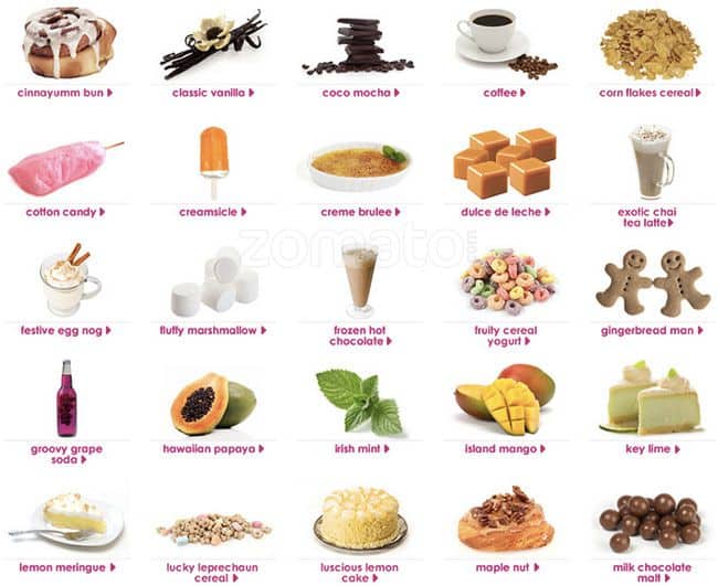 Menu of Menchie’s Frozen Yogurt photo4