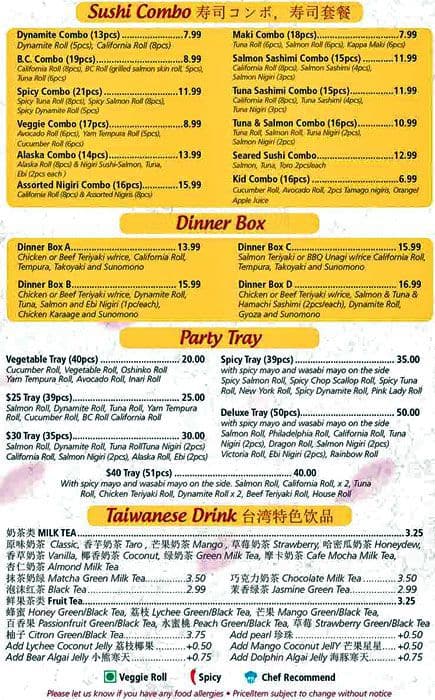 Menu of Rokku Asian Cuisine photo3