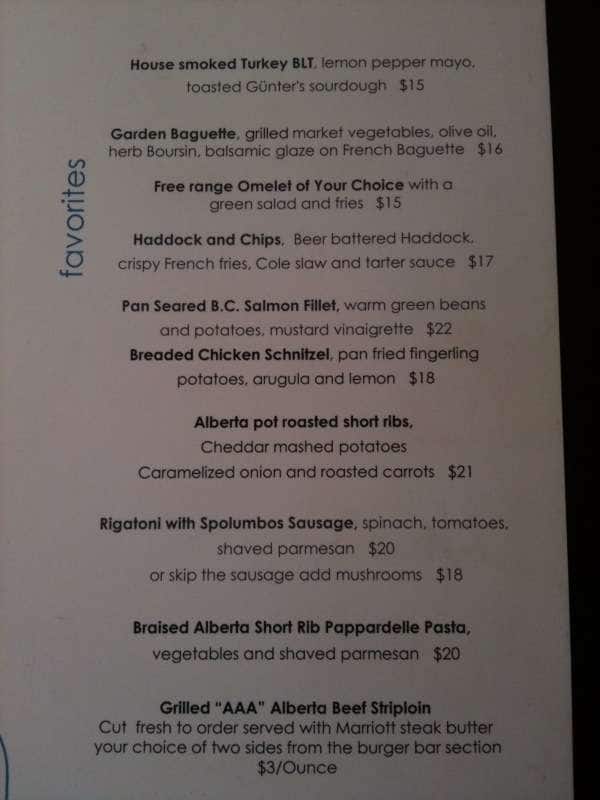 Menu of Trader’s Grill photo2