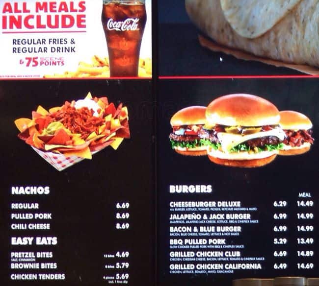 Menu of Outtakes photo2