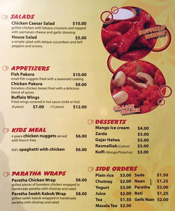 Menu of Kabob Palace photo4