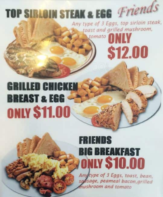 Menu of Friends – All Day Breakfast photo3