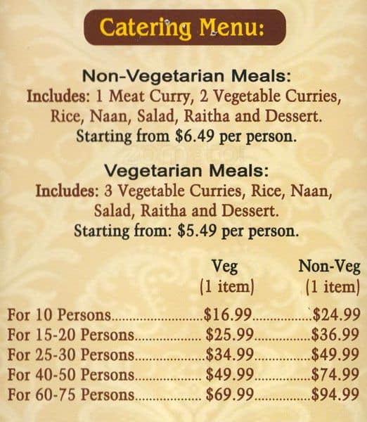 Menu of Embassy Restaurant photo6