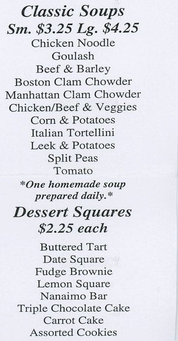 Menu of Lotus Cafe photo3