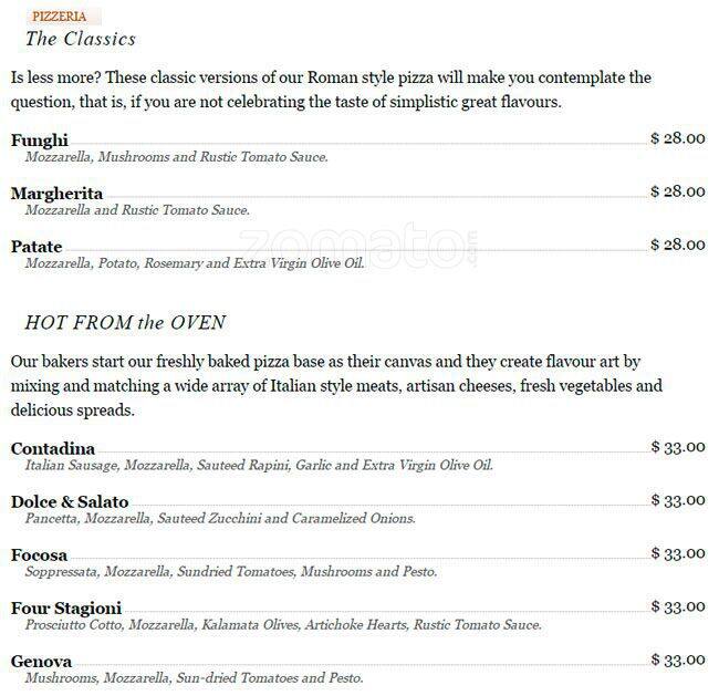 Menu of Sciue photo10