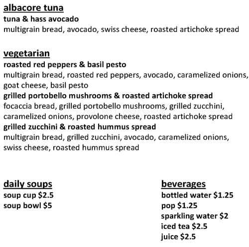 Menu of Sprouts photo3