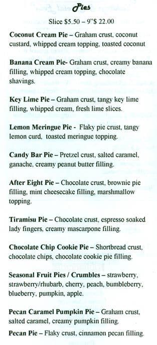 Menu of The Rolling Pin photo3