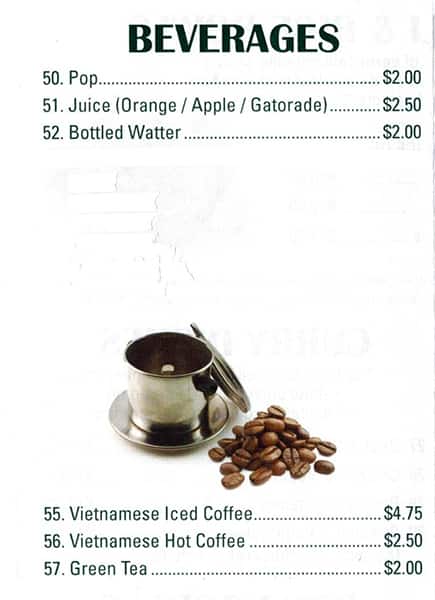 Menu of Pho Sate photo4