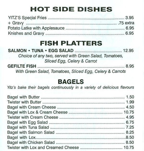 Menu of Yitz’s photo4