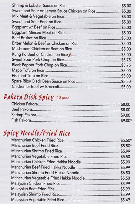 Menu of Sinopino photo4