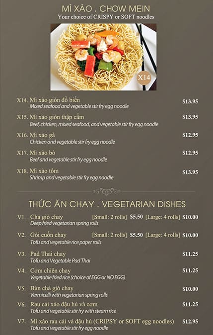 Menu of Pho Metro photo10