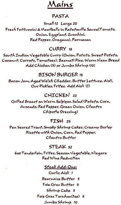 Menu of Canvas Resto-Bar photo5