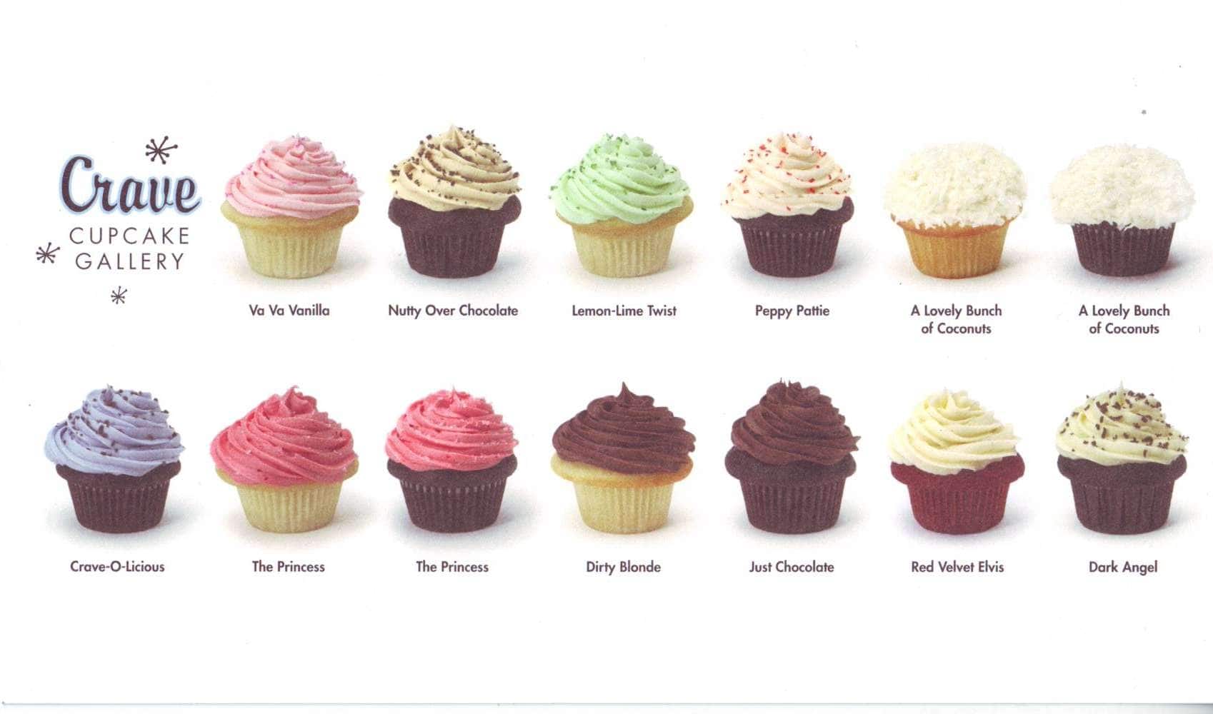 Menu of Crave Cupcakes photo2