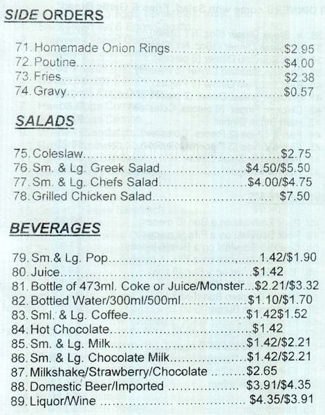 Menu of Super Mack photo4