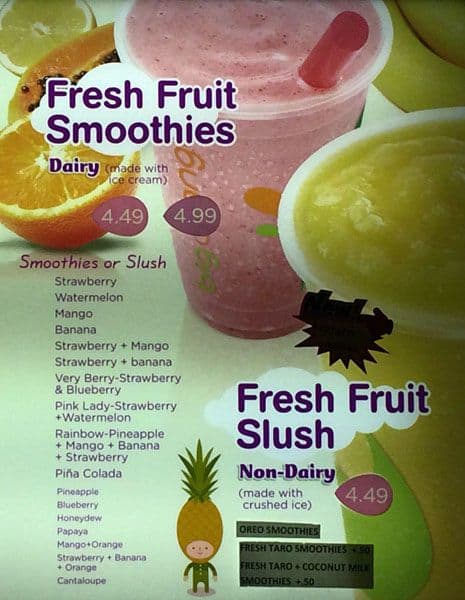 Menu of Big Orange photo2