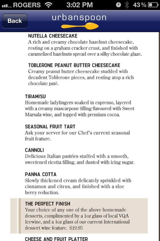 Menu of Bravo Pizzeria and Grill photo8