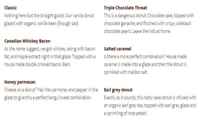 Menu of Cartems Donuterie photo3