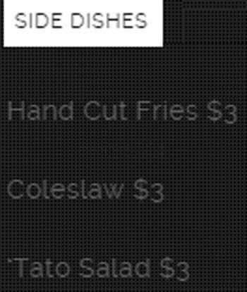Menu of The Dirty Bird photo5
