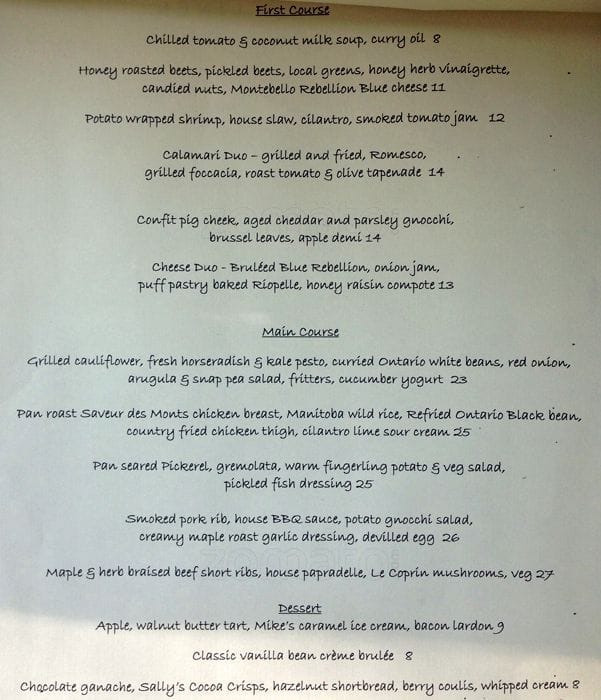 Menu of The Village House photo4