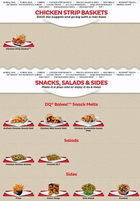 Menu of Dairy Queen photo4