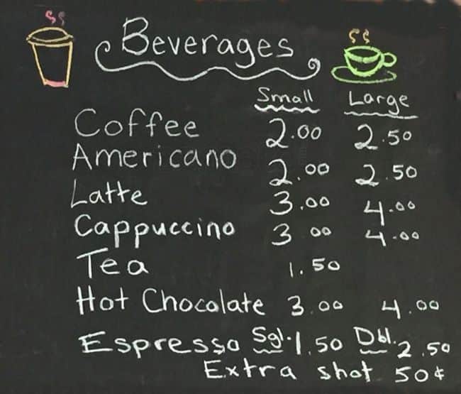 Menu of Sweet Serendipity photo2