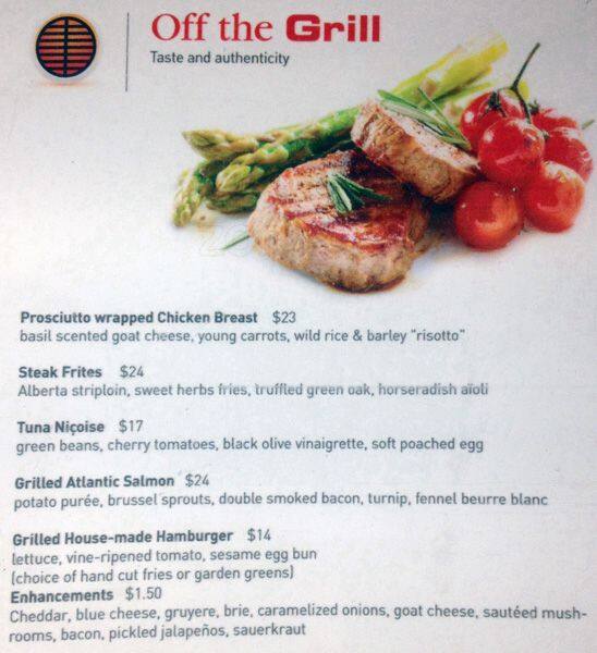 Menu of Cafe Nicole – Novotel Toronto Centre photo6