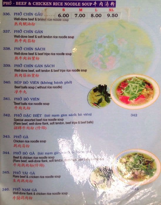 Menu of Pho Dau Bo photo11