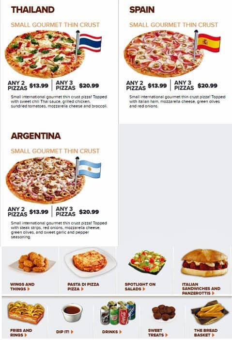 Menu of Pizza Pizza photo12