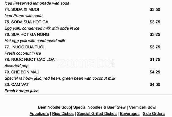 Menu of Thai Son Restaurant photo10