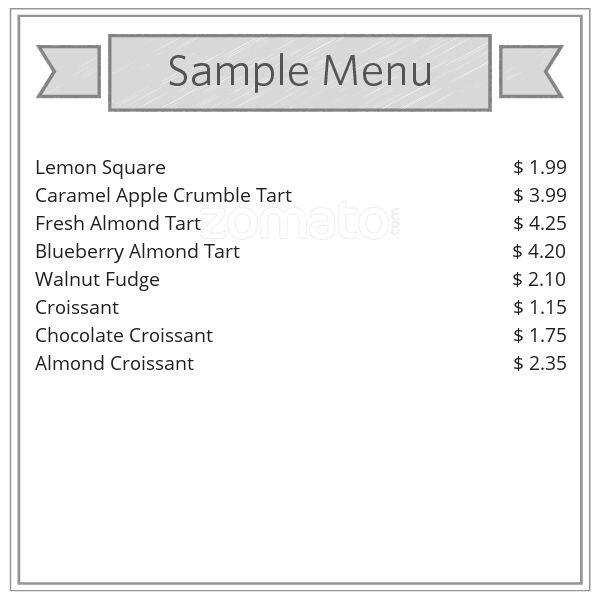 Menu of Boko Bakery photo2