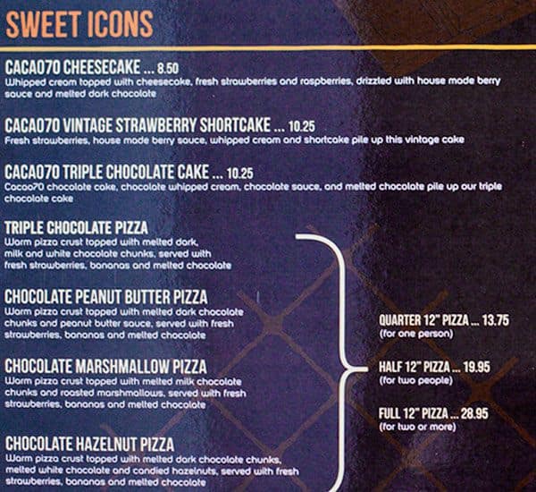 Menu of Cacao 70 photo9