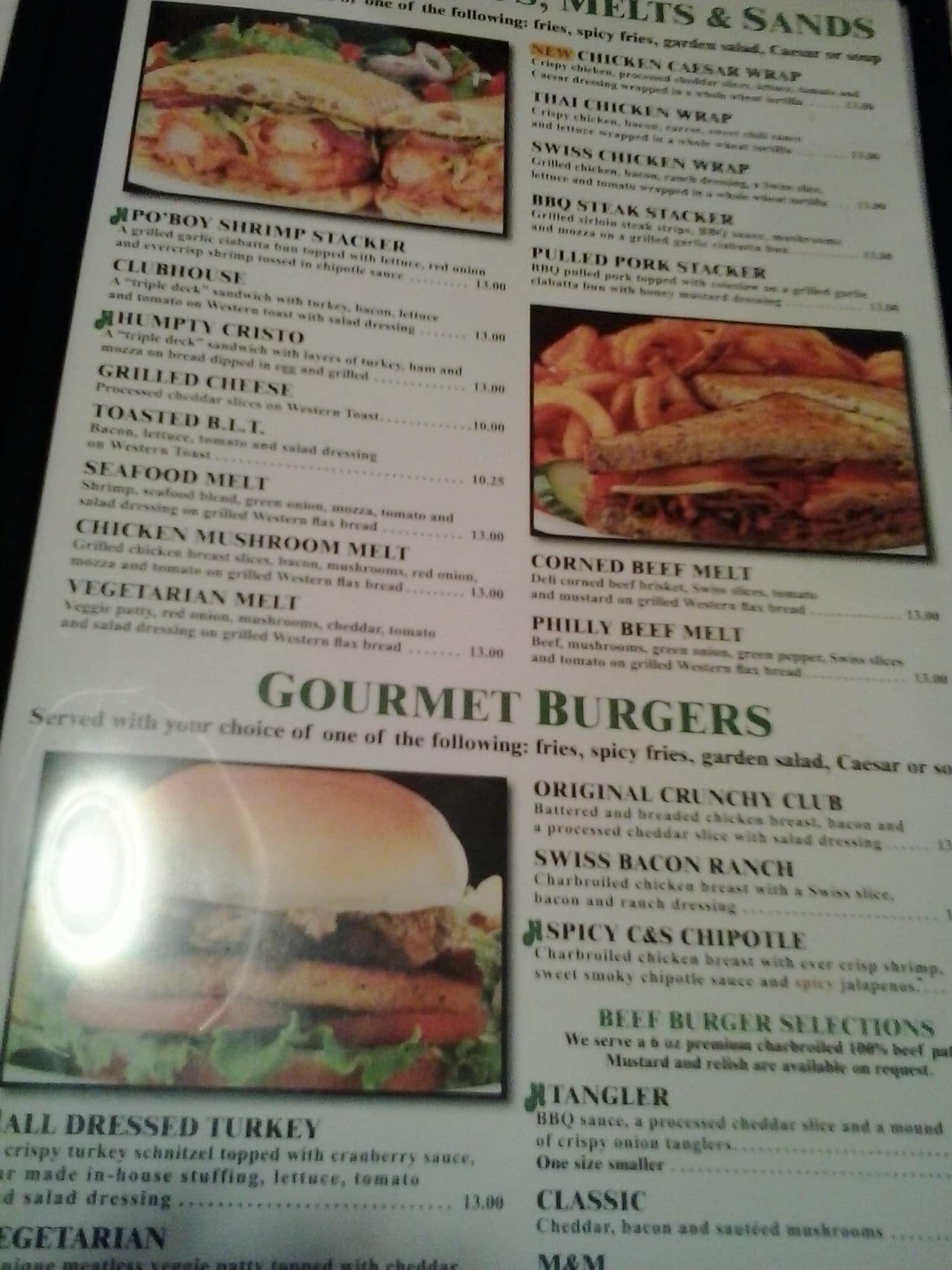 Menu of Humpty’s photo4