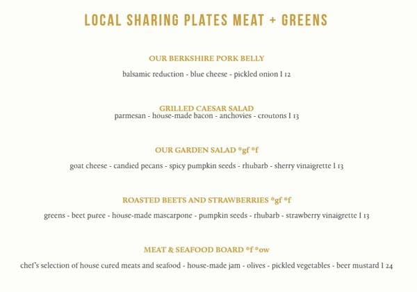 Menu of 10 Acres Kitchen photo4