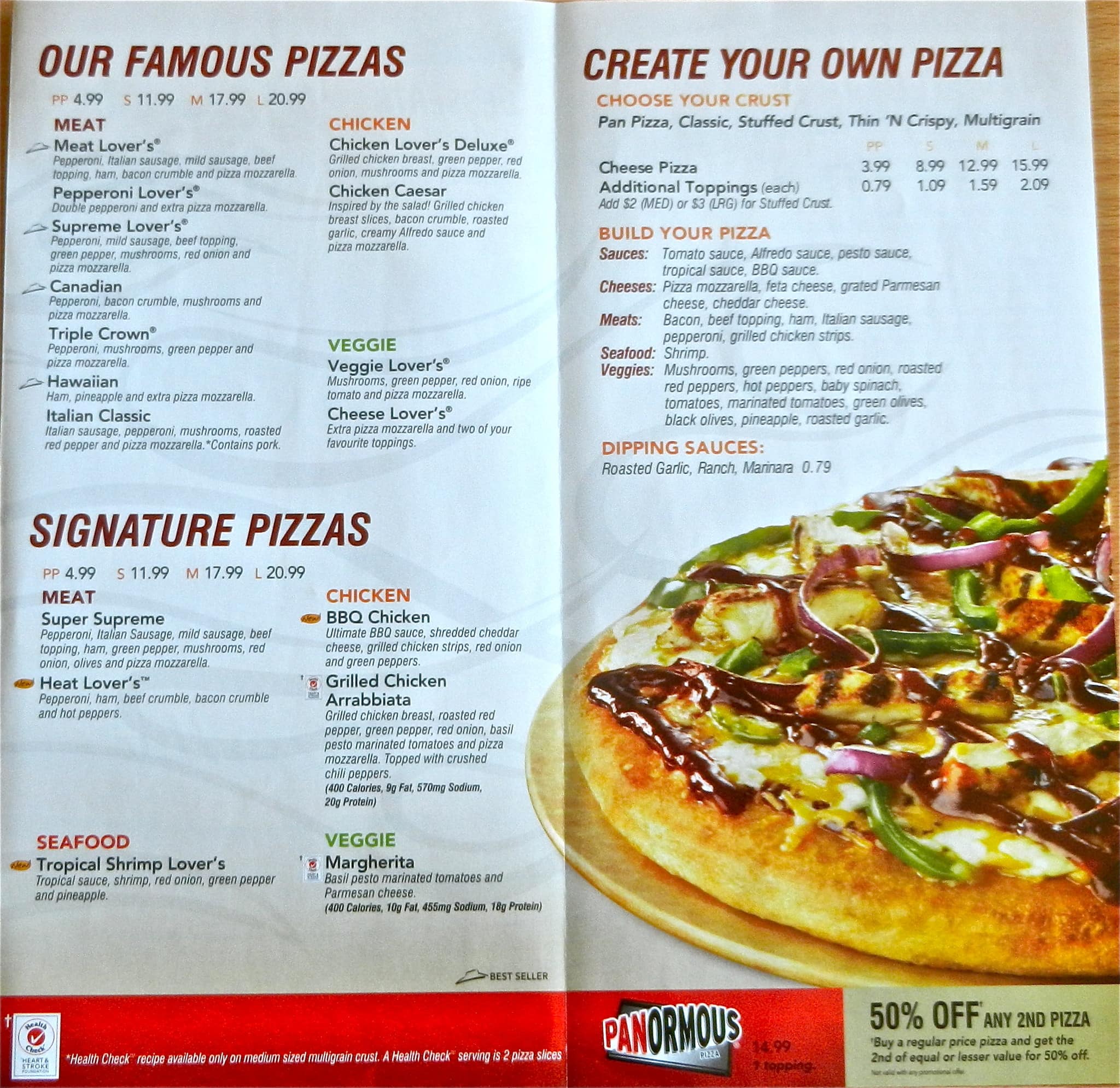 Menu of Pizza Hut photo3