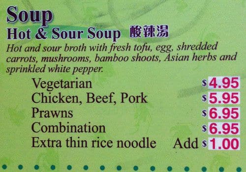 Menu of Coco Noodle Express photo4