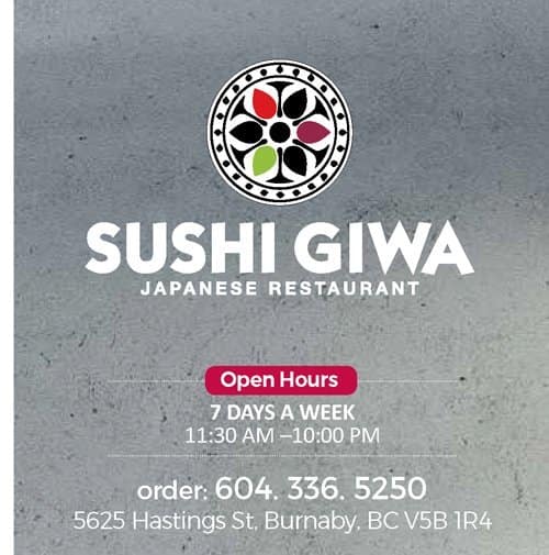 Menu of Sushi Giwa photo6