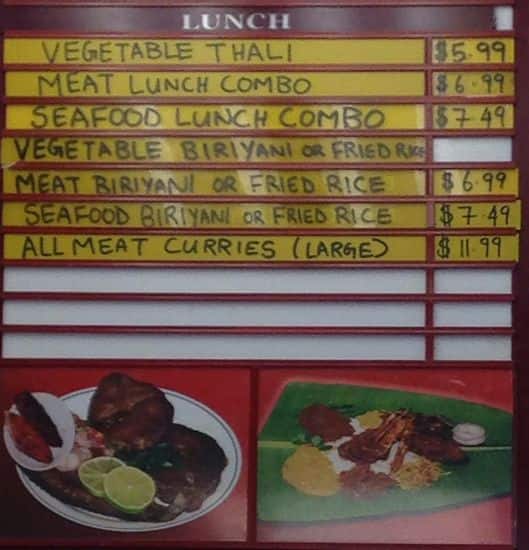 Menu of Ganesh Take Out photo3