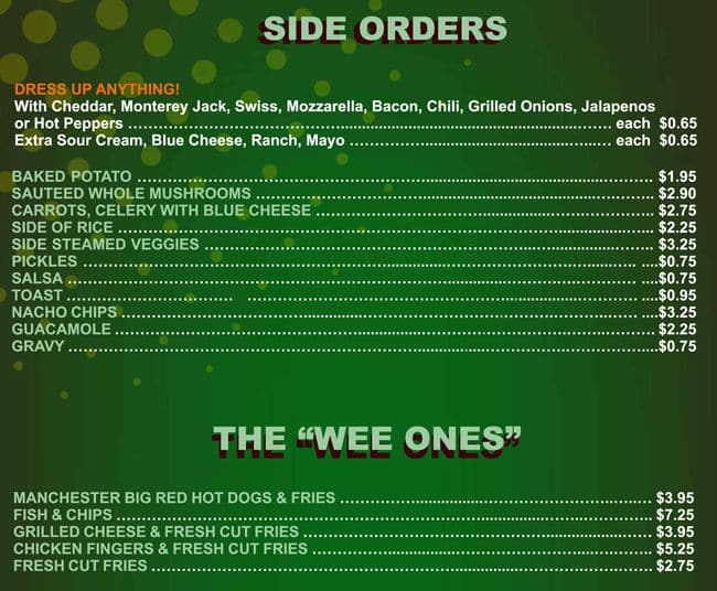 Menu of The Fossil & Haggis photo8