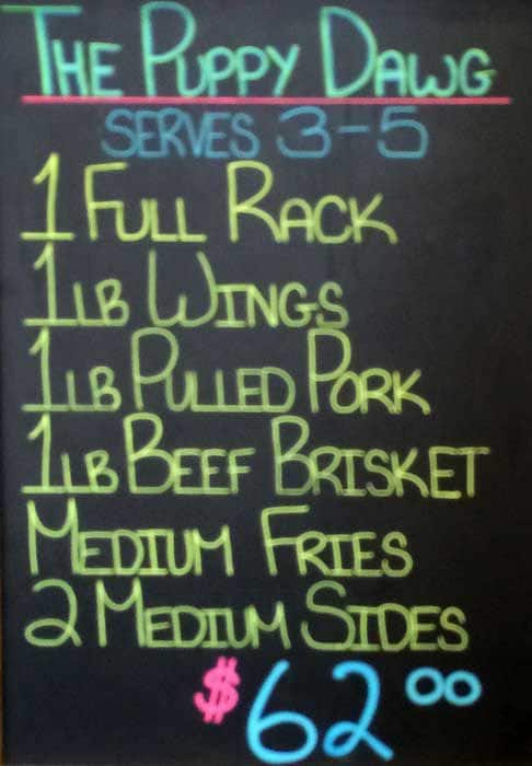 Menu of Horn Dawgs Smokin’ BBQ & Catering photo6
