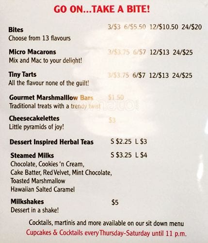Menu of Bite Bar photo2