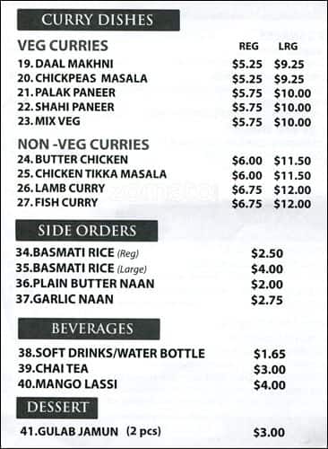 Menu of Crave India photo3
