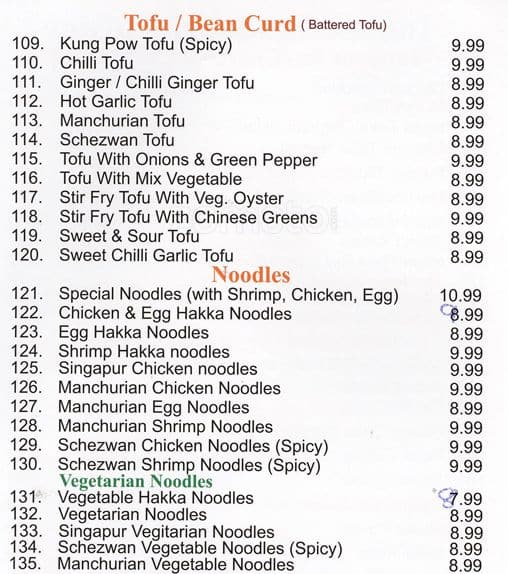 Menu of India Curry House photo6