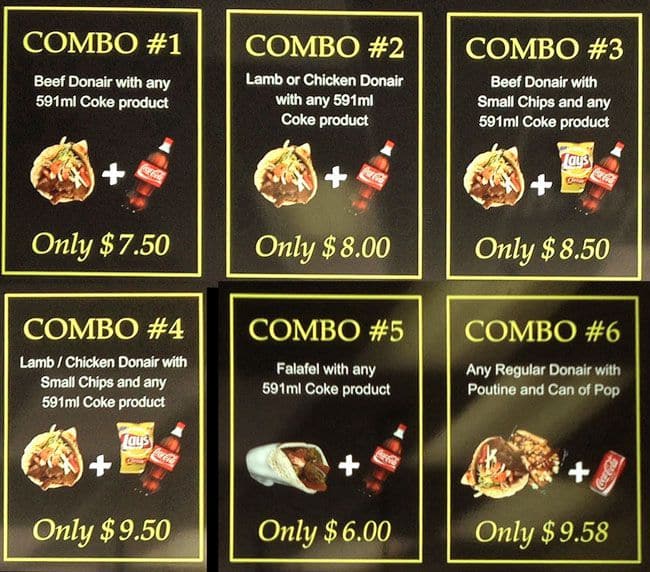 Menu of Donair Top photo3