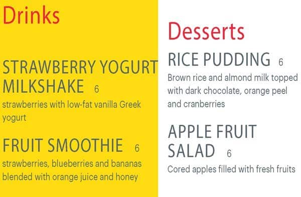 Menu of The Mizzen Restaurant – The Westin Harbour Castle photo4