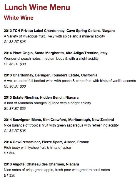 Menu of The Chefs’ House photo5