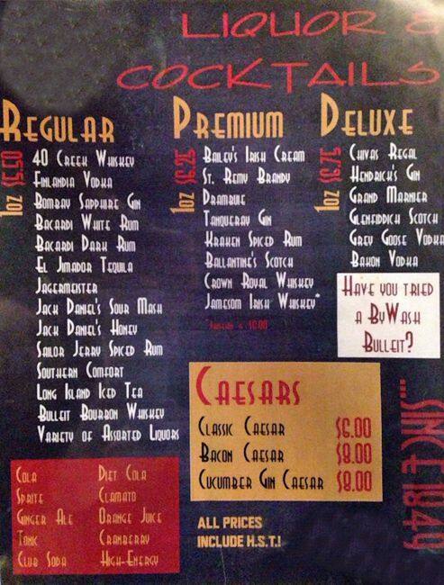 Menu of The Laff photo3