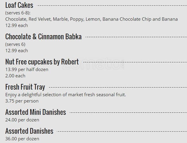 Menu of Kiva’s Restaurant & Bakery photo17