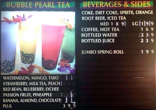 Menu of Flaming Wok photo5