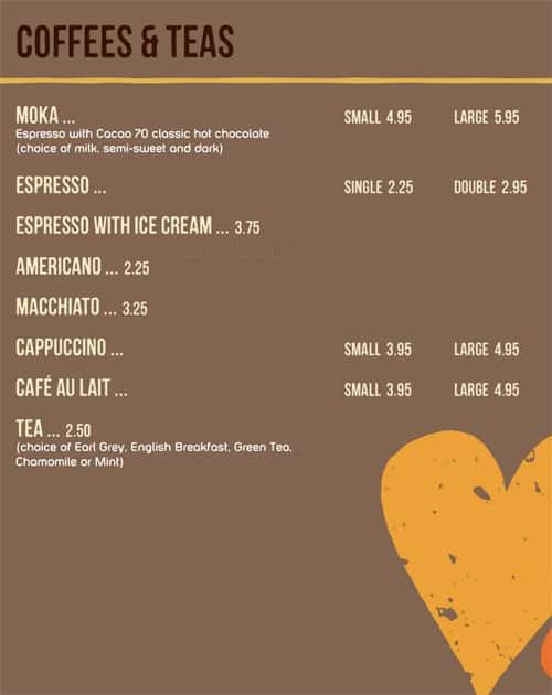 Menu of Cacao 70 photo15